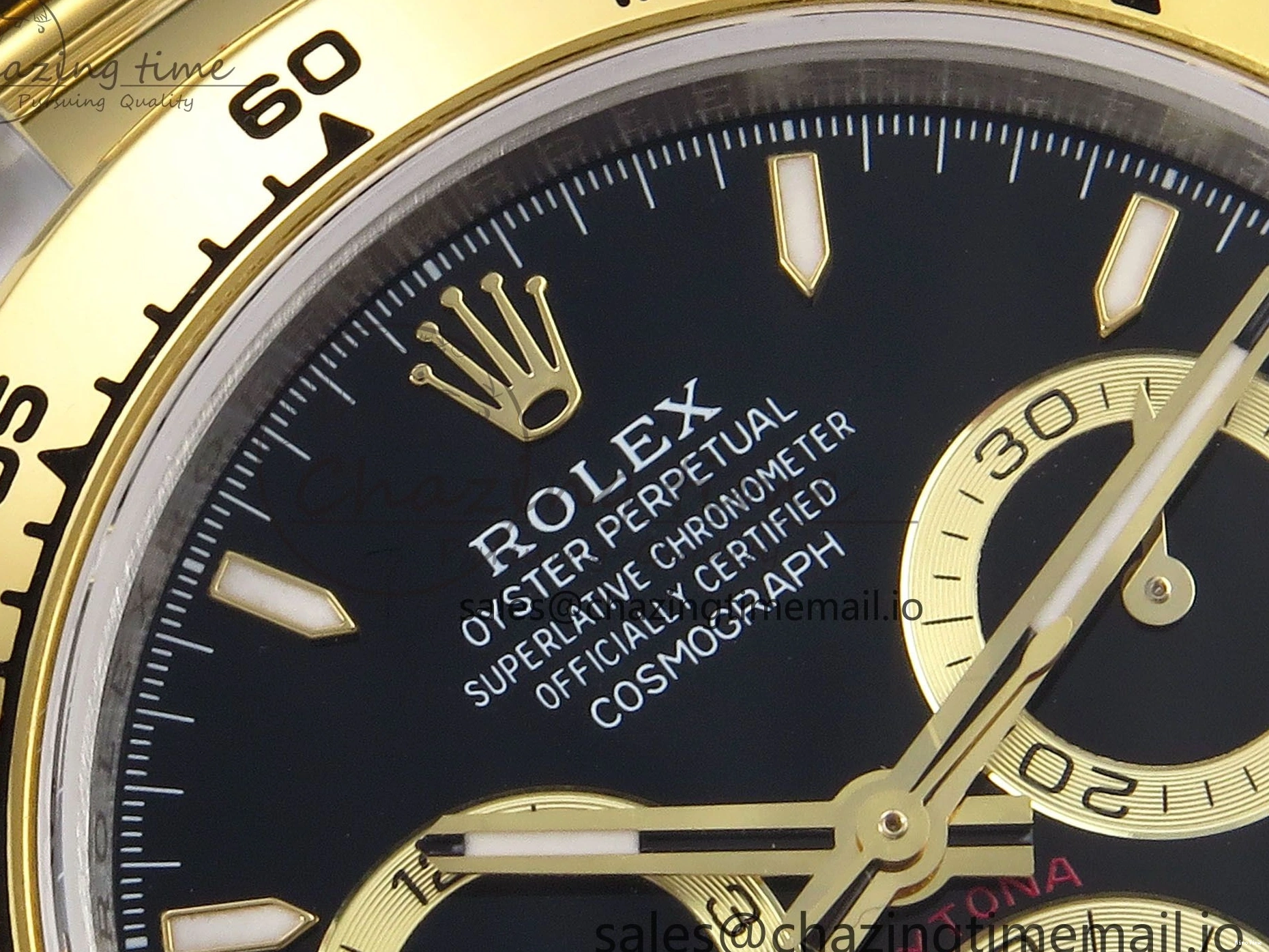 MiroTime 0126 Daytona 126503 QF 1:1 Best Edition Black Dial on SS YG Braclet SH4131 V TechFriendly 1273